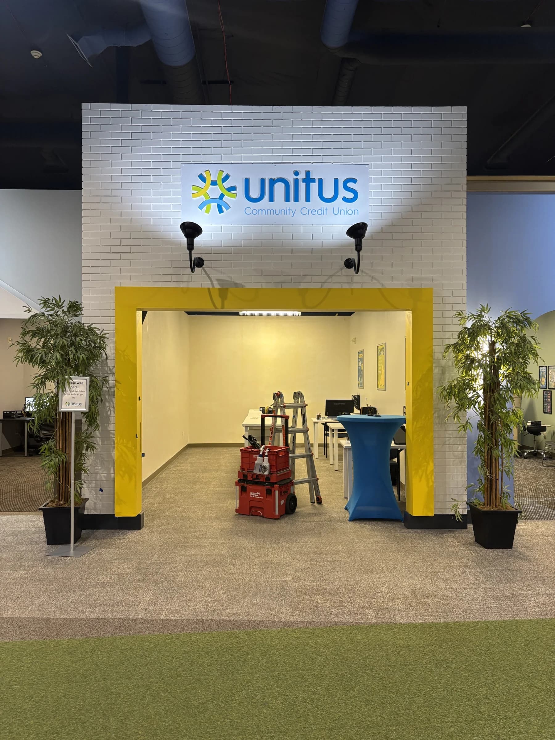 BizTown PDX – Unitus Banking Center installation