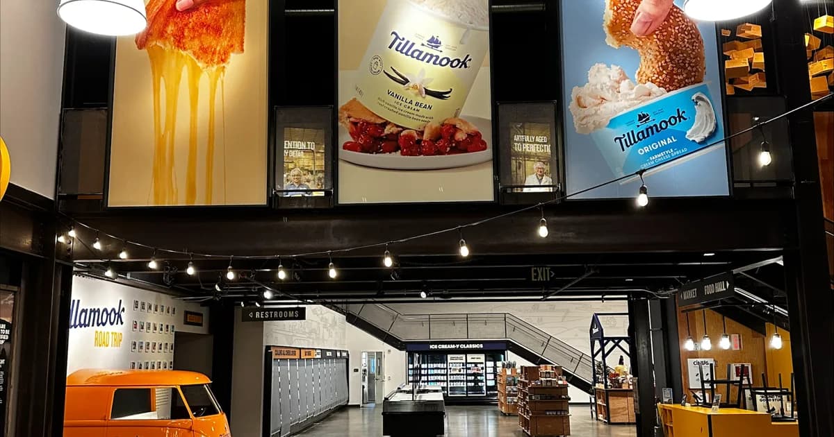 Storefront permit and brand graphics installed at a commercial location